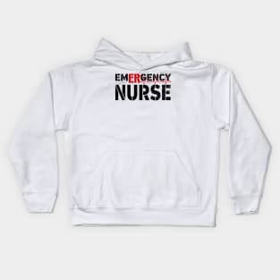 Emergency Nurse Er Nurse Gift Kids Hoodie